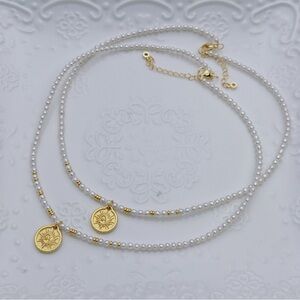 26X93 Handmade Freshwater Baby Pearl Dainty Necklace